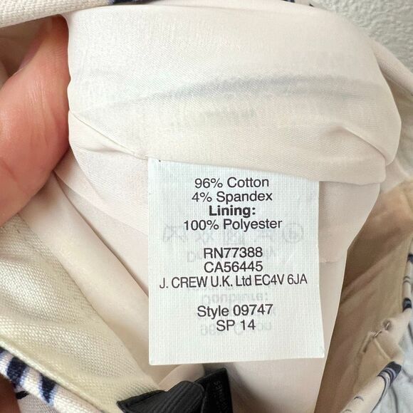 J. Crew women’s A-line floral skirt size 6 multi colored knee length - Picture 7 of 8